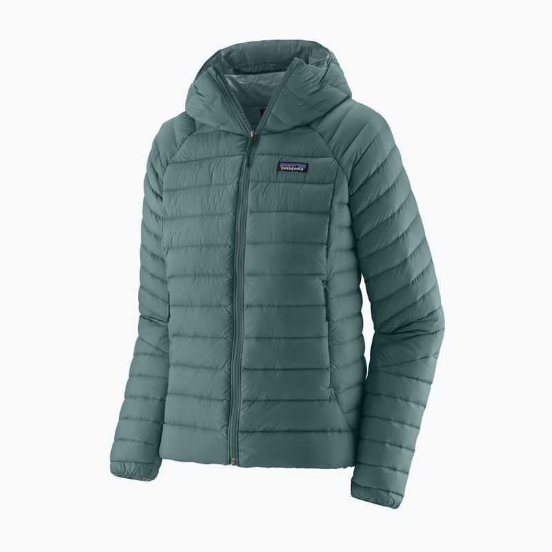 Felpa con cappuccio da donna Patagonia Down Sweater Hoody verde nouveau 5