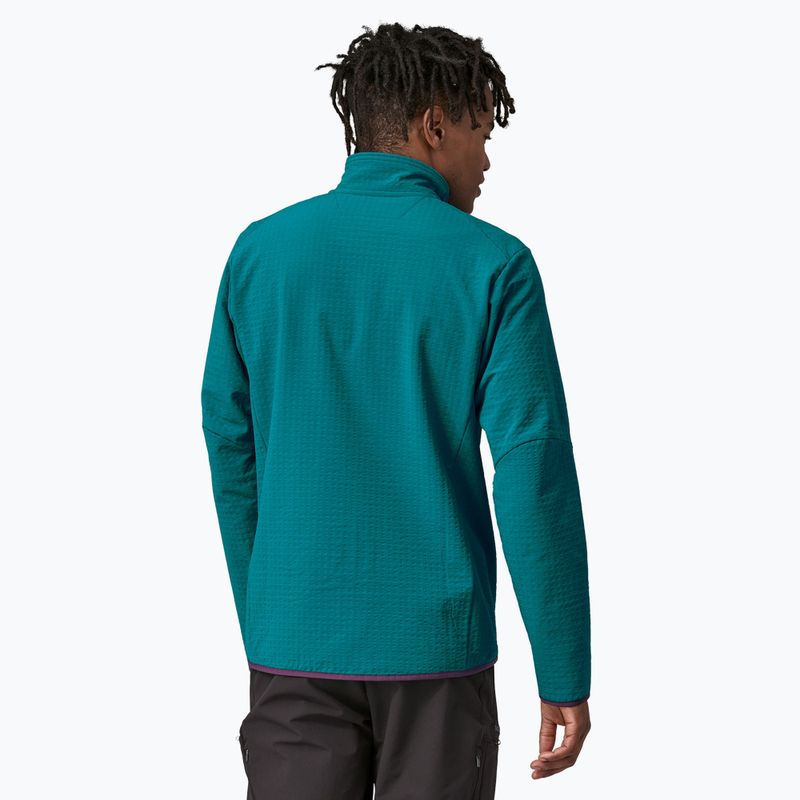 Giacca softshell Patagonia R2 TechFace da uomo, belay blu 2