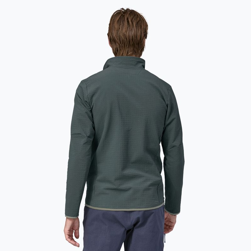 Giacca softshell Patagonia R2 TechFace da uomo verde nouveau 2