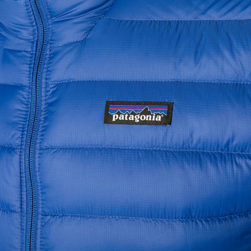 Piumino da uomo Patagonia Down Sweater Hoody passaggio blu 5