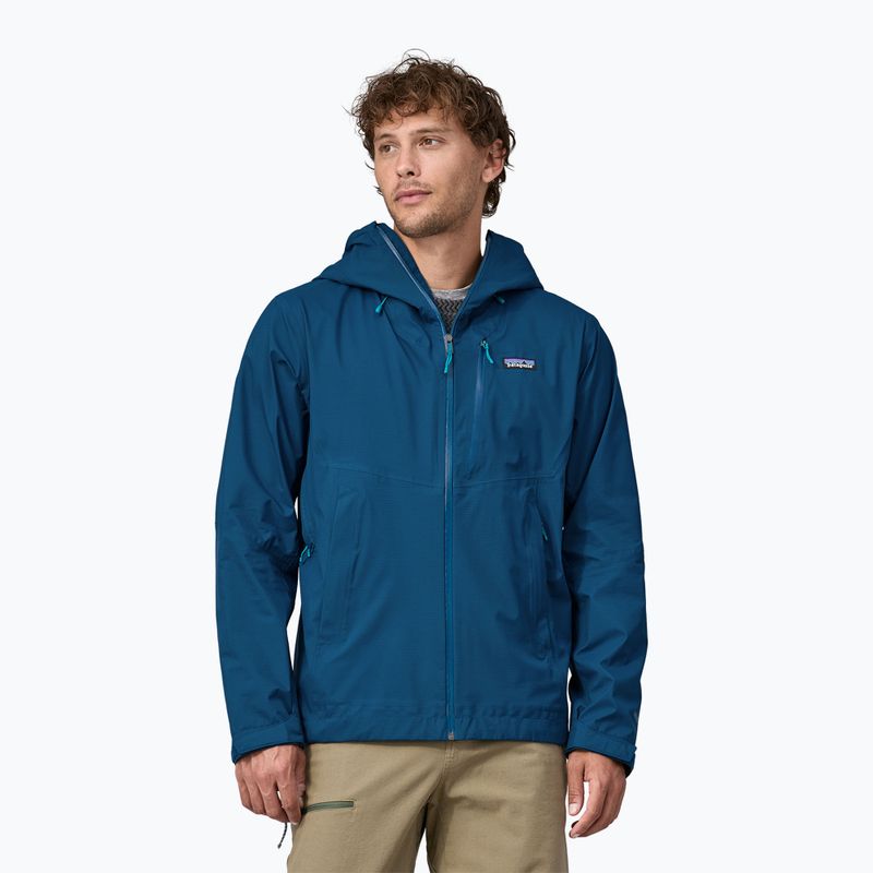 Giacca Patagonia Granite Crest Rain da uomo, blu lagom