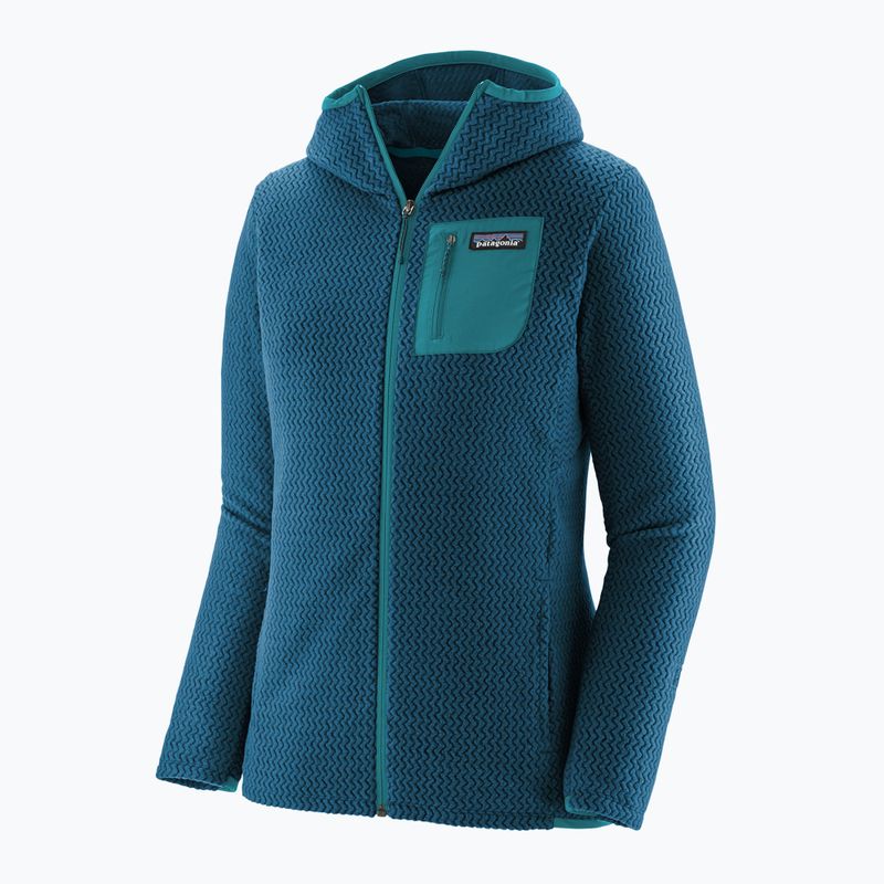 Felpa trekking donna Patagonia R1 Air Full-Zip blu lagom 7
