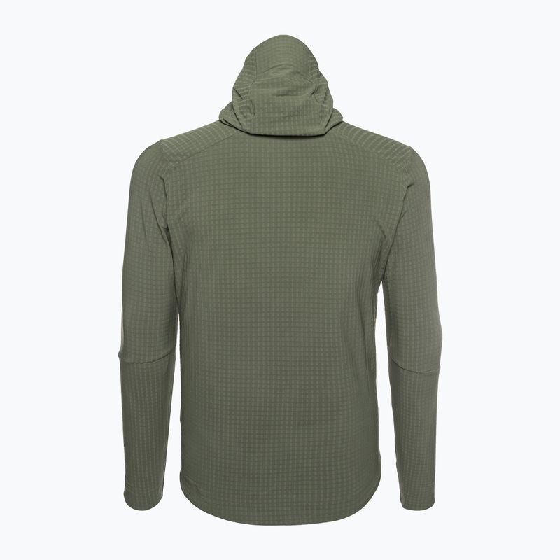 Giacca softshell da uomo Patagonia R1 TechFace Hoody basin verde 2