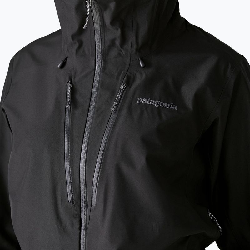 Patagonia giacca antipioggia donna Triolet nero 6