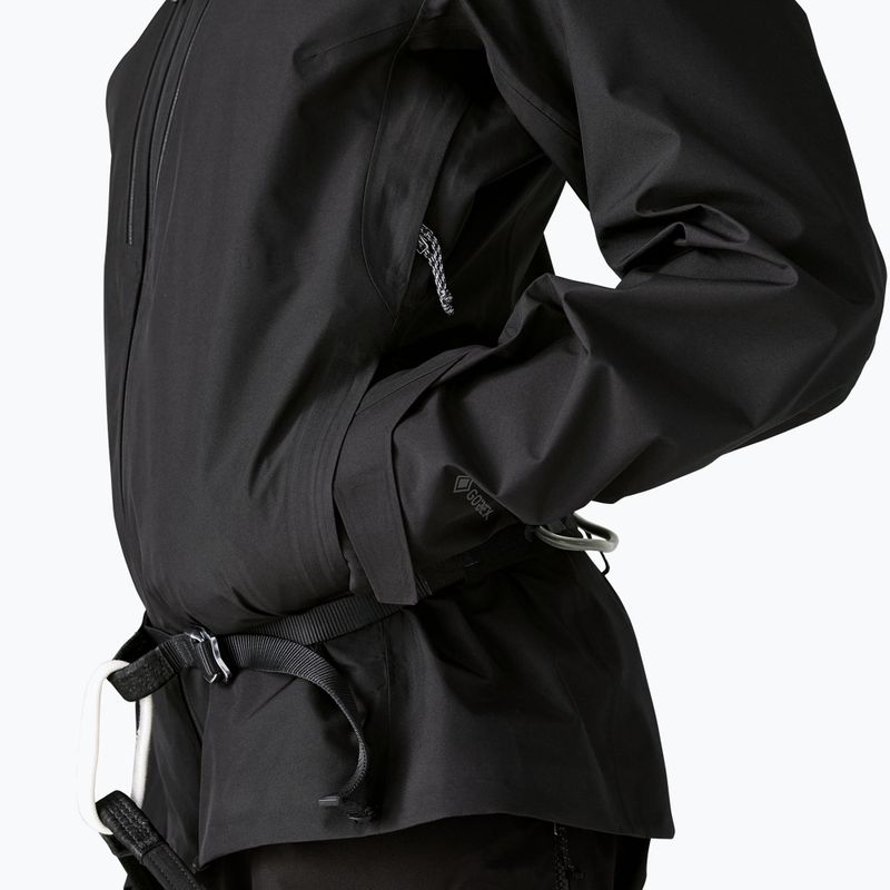 Patagonia giacca antipioggia donna Triolet nero 7