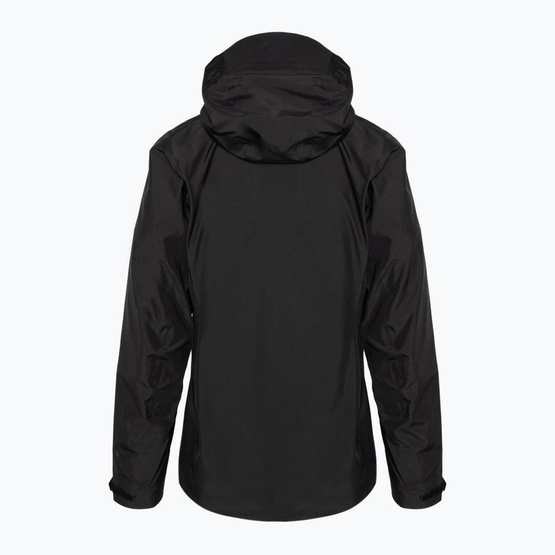 Patagonia giacca antipioggia donna Triolet nero 2