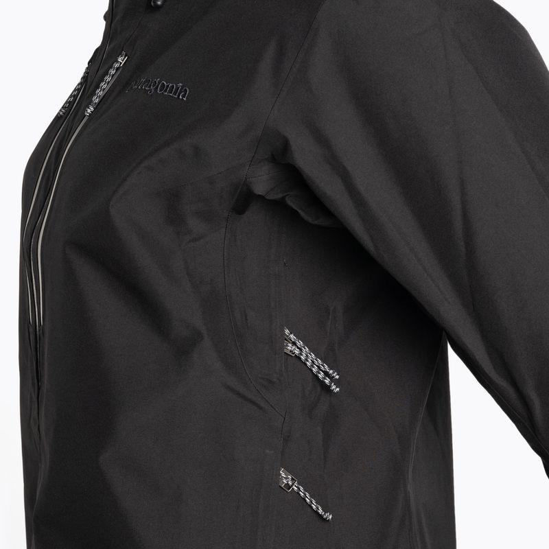 Patagonia giacca antipioggia donna Triolet nero 4