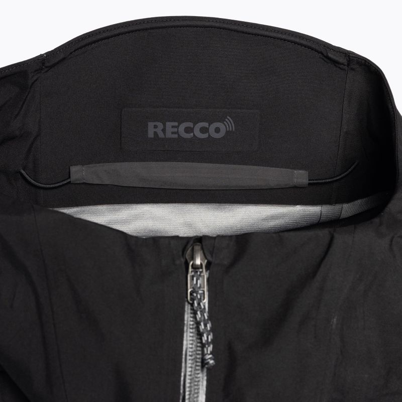 Patagonia giacca antipioggia donna Triolet nero 7