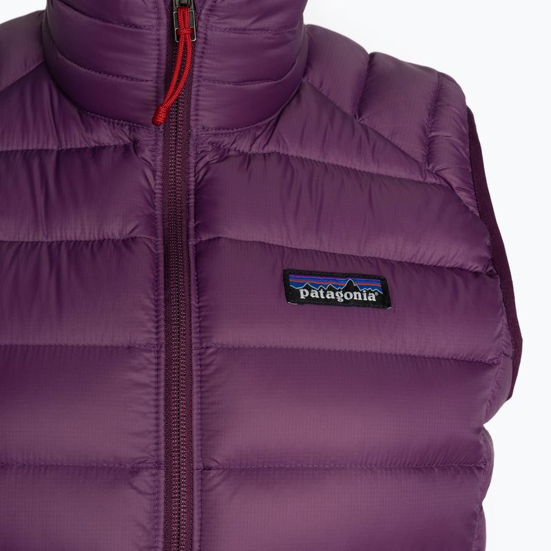 Maglione senza maniche da donna Patagonia Down Sweater night plum 3