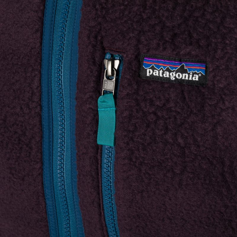 Pile Patagonia Retro Pile Uomo senza maniche, prugna ossidiana 3