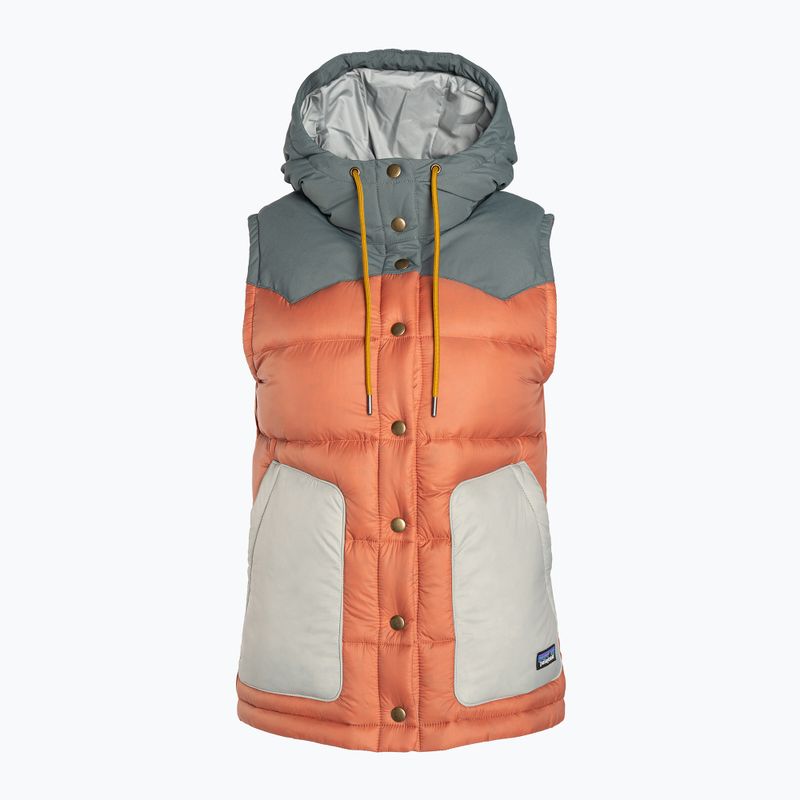 Patagonia donna senza maniche Bivy con cappuccio rosso bardiglio