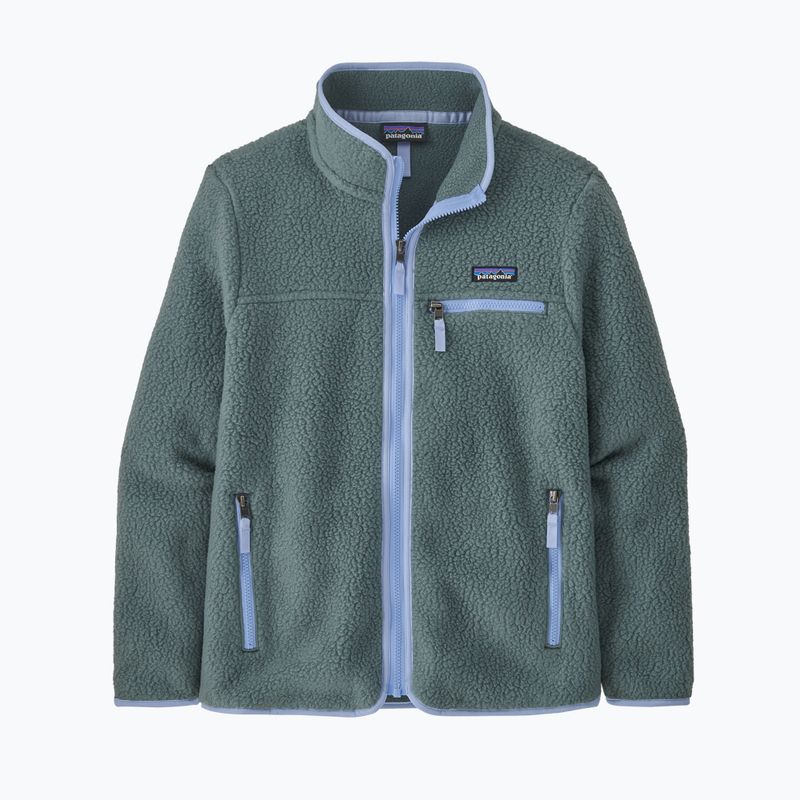 Felpa trekking donna Patagonia Retro Pile nouveau verde 4