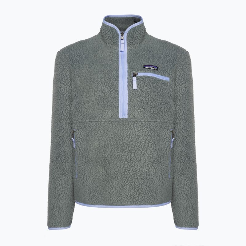 Felpa da donna Patagonia Retro Pile in pile Marsupial nouveau verde 3
