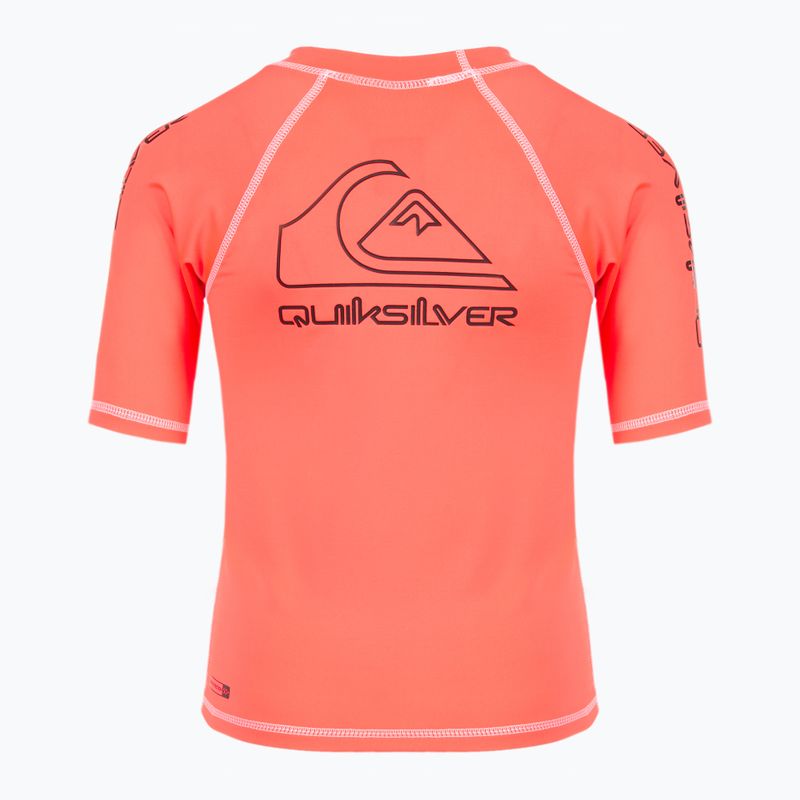 Maglietta da bagno Quiksilver per bambini On Tour arancione 2