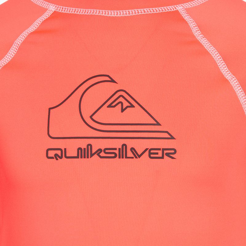 Maglietta da bagno Quiksilver per bambini On Tour arancione 3