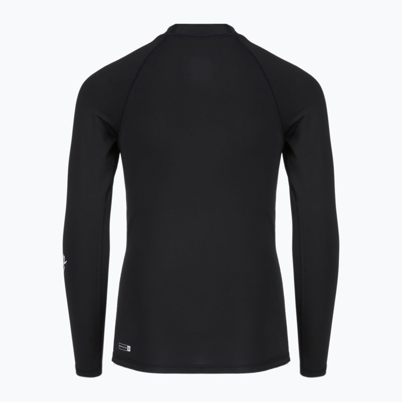Quiksilver All Time manica lunga nuoto bambino nero 2