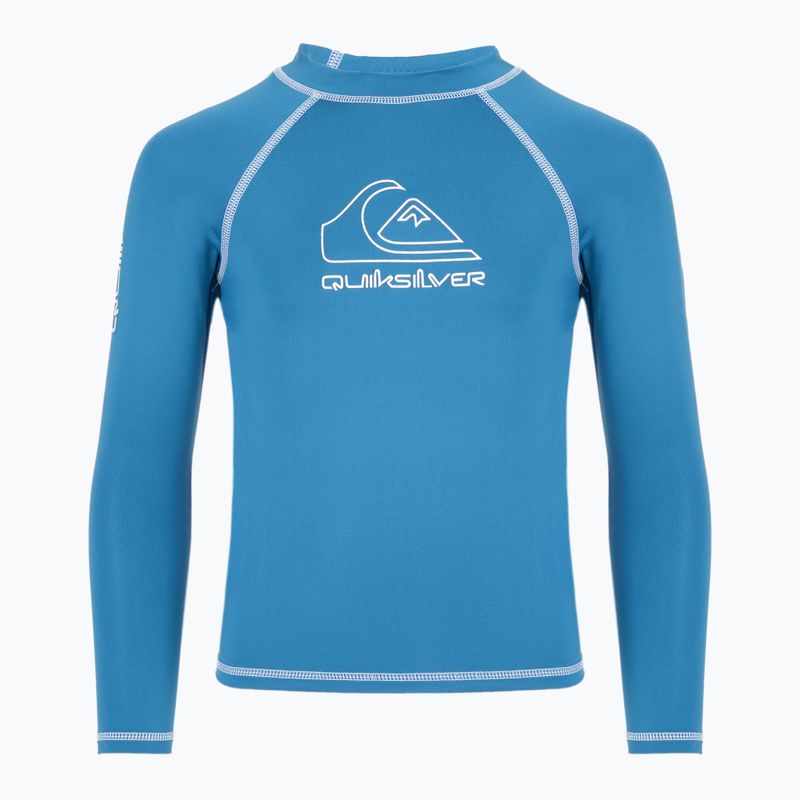 Quiksilver manica lunga nuoto bambino On Tour blu