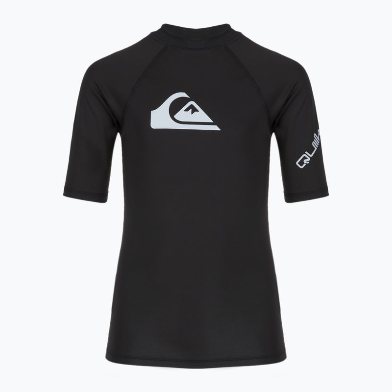 Quiksilver All Time vallarta maglia da bagno nera per bambini