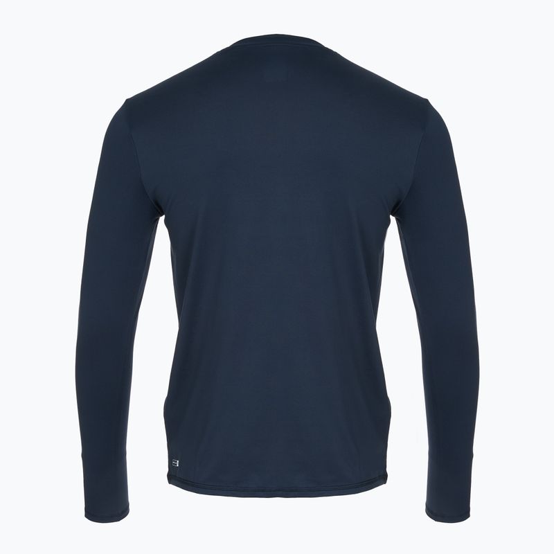 Quiksilver Solid Streak Uomo blazer navy/manica lunga da nuoto grigio 2