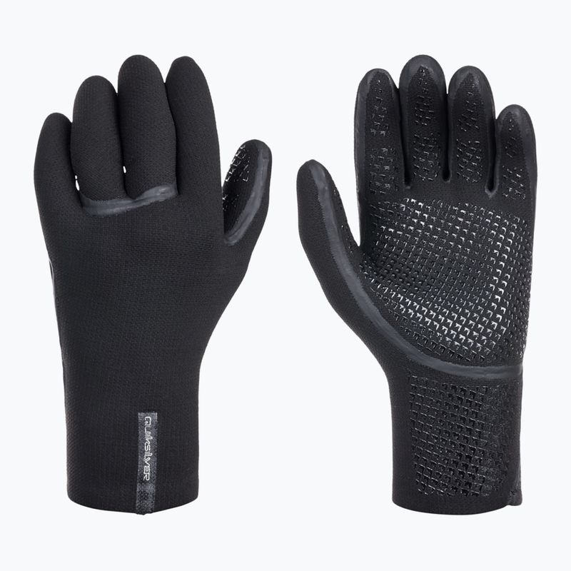 Quiksilver Marathon Sessions 3 mm 5Fg nero guanti da uomo in neoprene