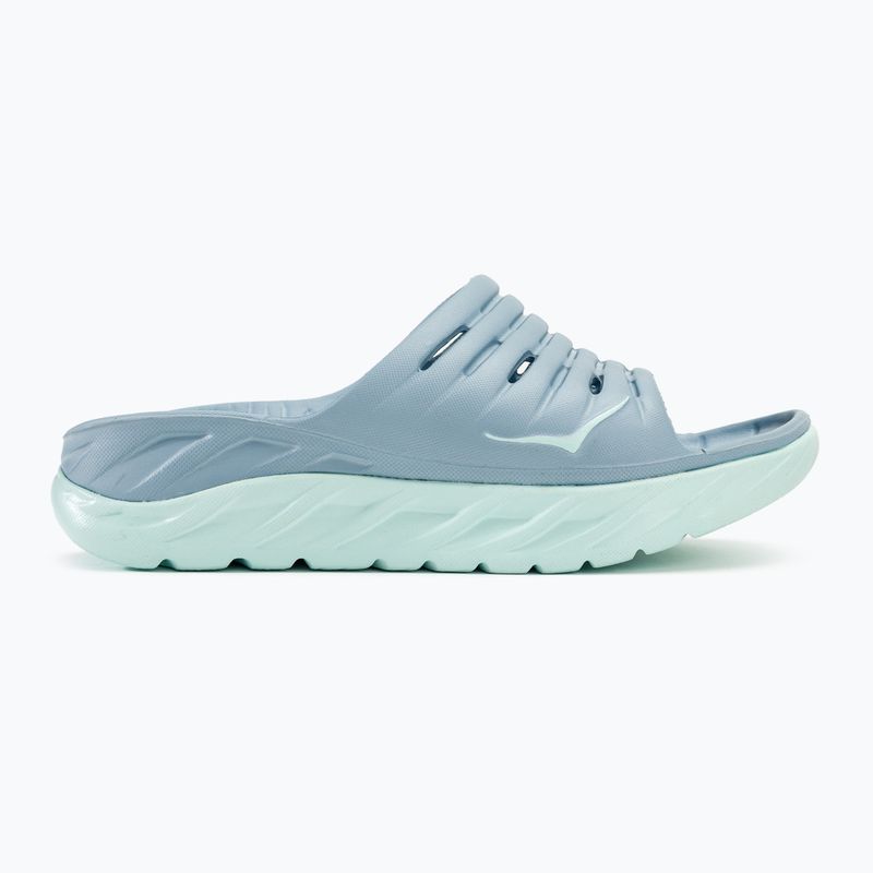Infradito HOKA Ora Recovery Slide 2 donna, blu nebbia/blu vetro 2