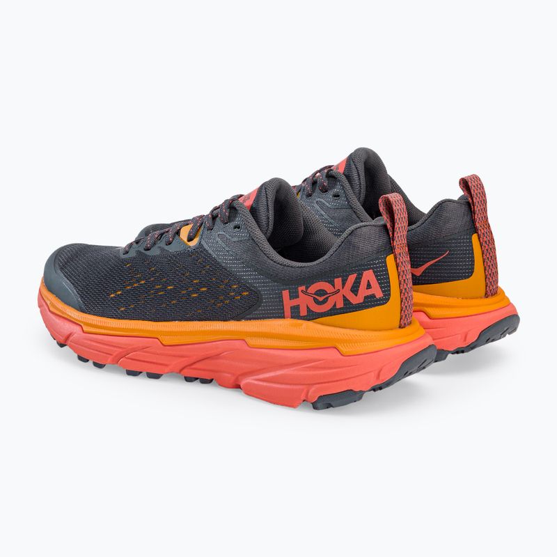 Scarpe da corsa da donna HOKA Challenger ATR 6 castlerock/camellia 4