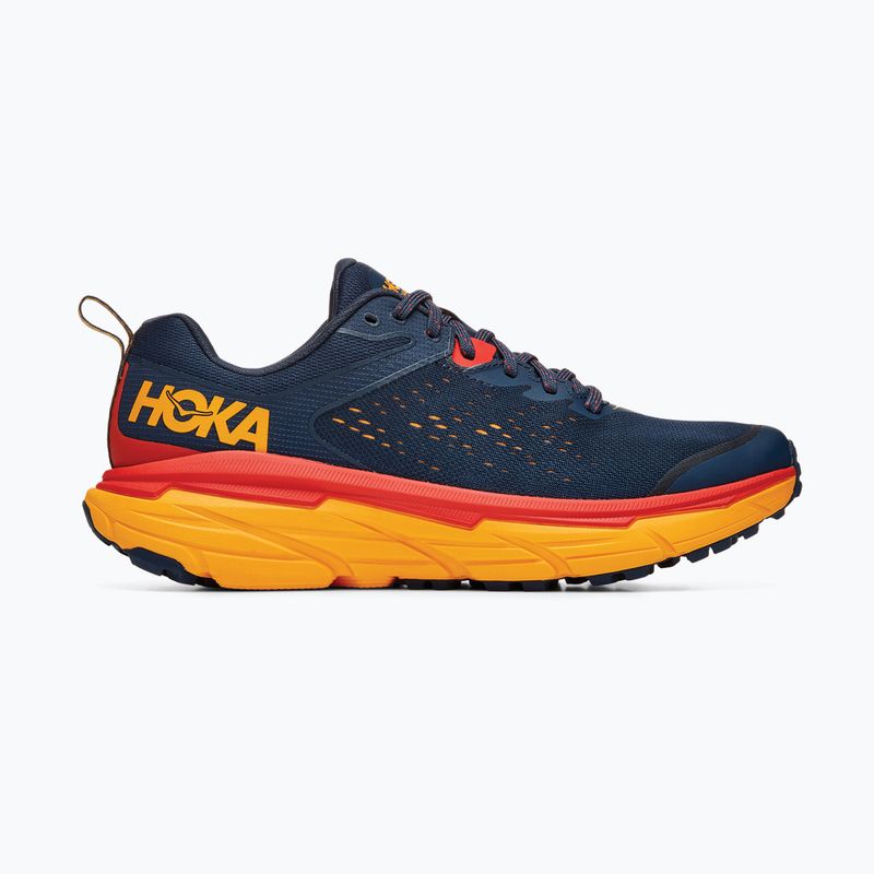 Scarpe da corsa da uomo HOKA Challenger 6 ATR Wide spazio esterno/giallo radiante 13