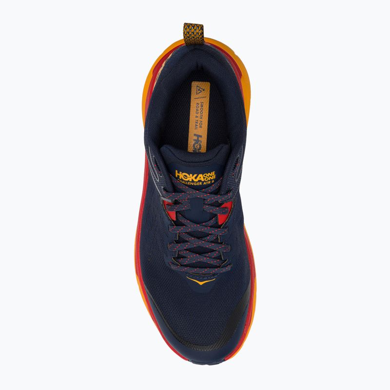 Scarpe da corsa da uomo HOKA Challenger 6 ATR Wide spazio esterno/giallo radiante 6