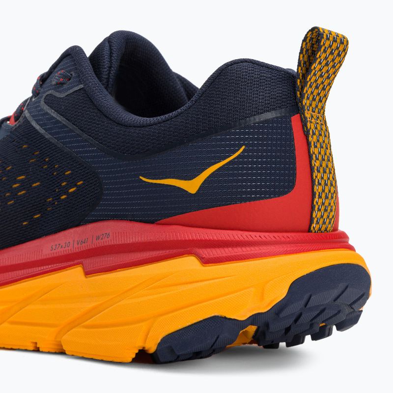 Scarpe da corsa da uomo HOKA Challenger 6 ATR Wide spazio esterno/giallo radiante 9