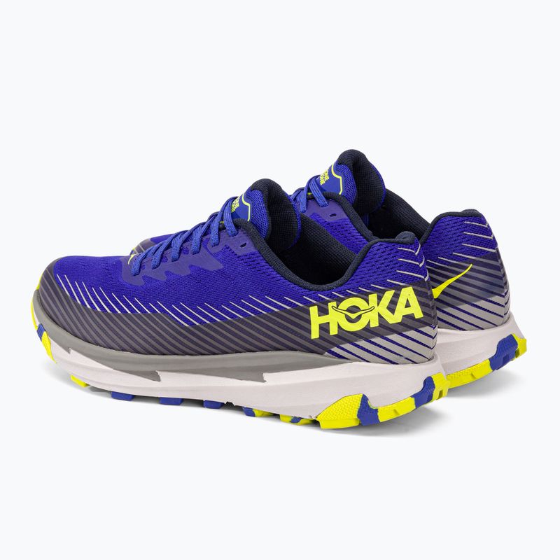 Scarpe da corsa da uomo HOKA Torrent 2 blu/pelle di squalo 5