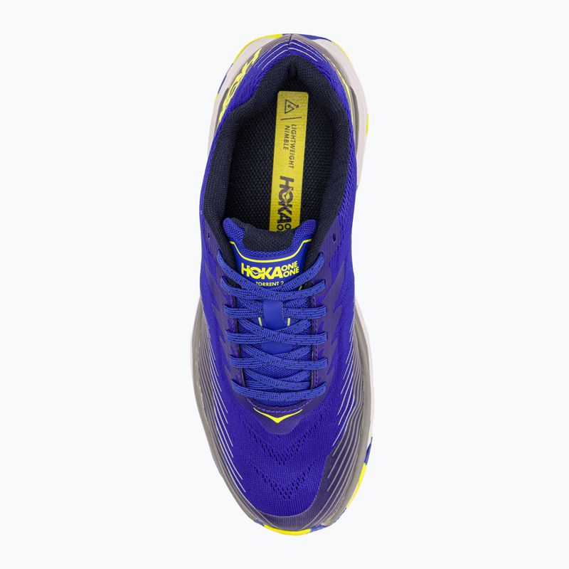 Scarpe da corsa da uomo HOKA Torrent 2 blu/pelle di squalo 6