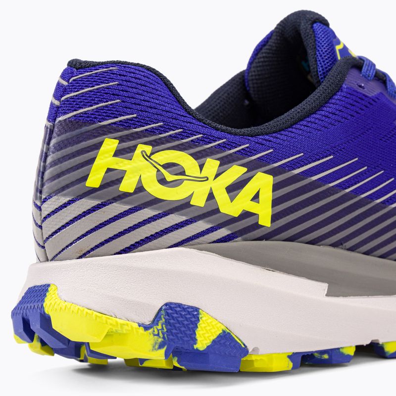 Scarpe da corsa da uomo HOKA Torrent 2 blu/pelle di squalo 10