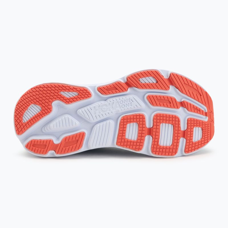 Scarpe da corsa da uomo HOKA Bondi 7 nebbia blu/vetro blu 4