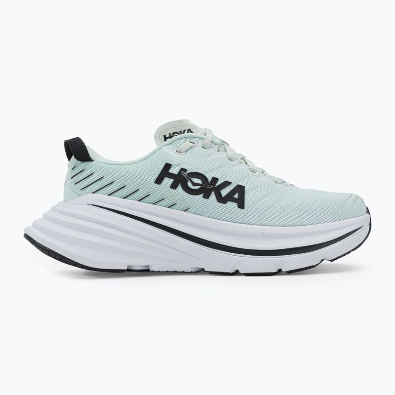 Scarpe da corsa da donna HOKA Bondi X vetro blu/veloce 4