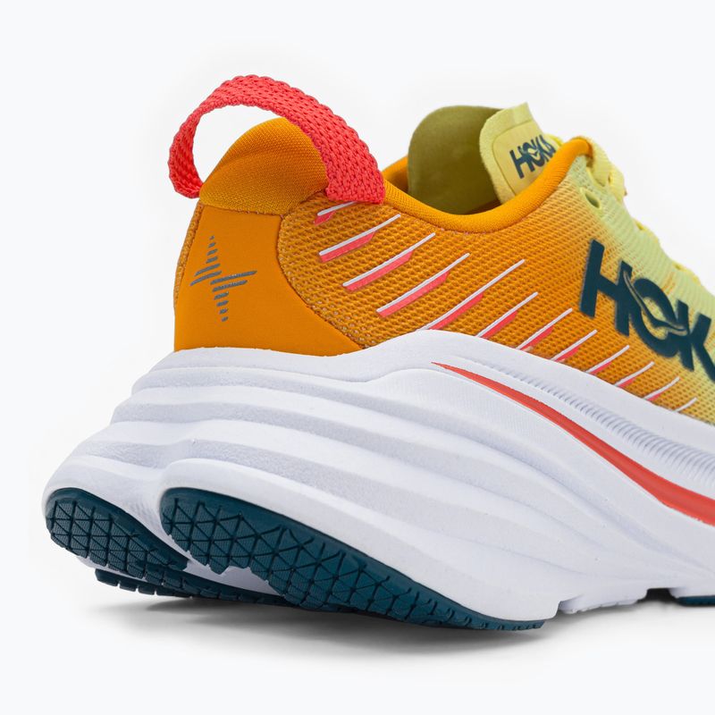 Scarpe da corsa da donna HOKA Bondi X giallo pera/giallo radiante 10