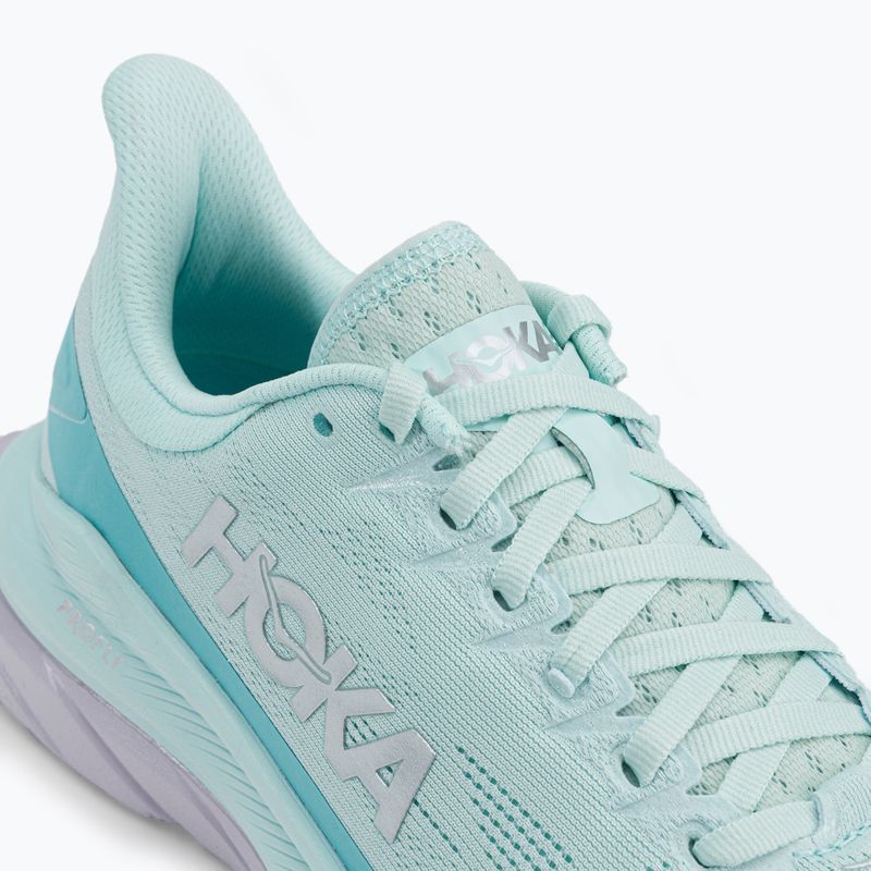 Scarpe da corsa da donna HOKA Mach 4 blu glass coastal shade 8
