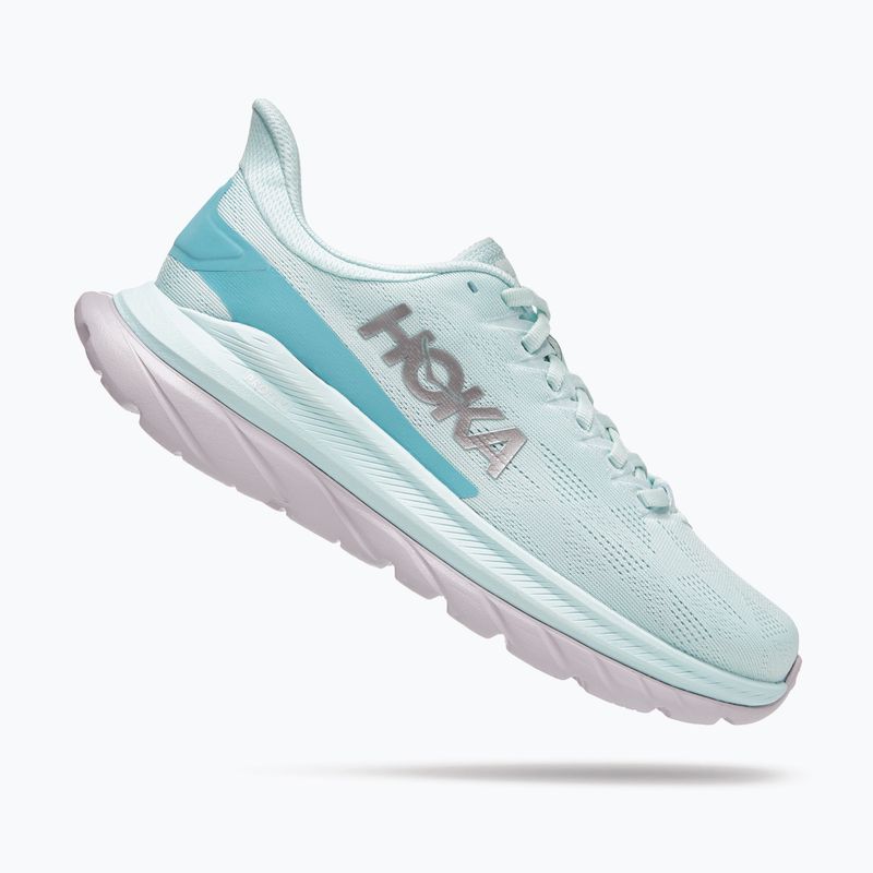Scarpe da corsa da donna HOKA Mach 4 blu glass coastal shade 11