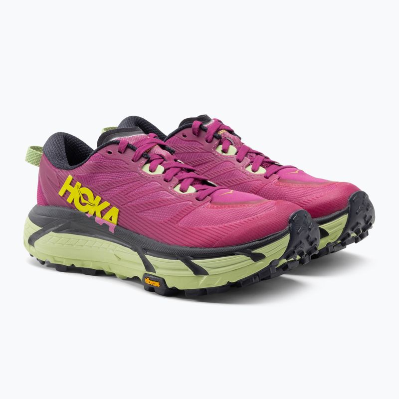 Scarpe da corsa da donna HOKA Mafate Speed 3 festival fucsia/butterfly 5