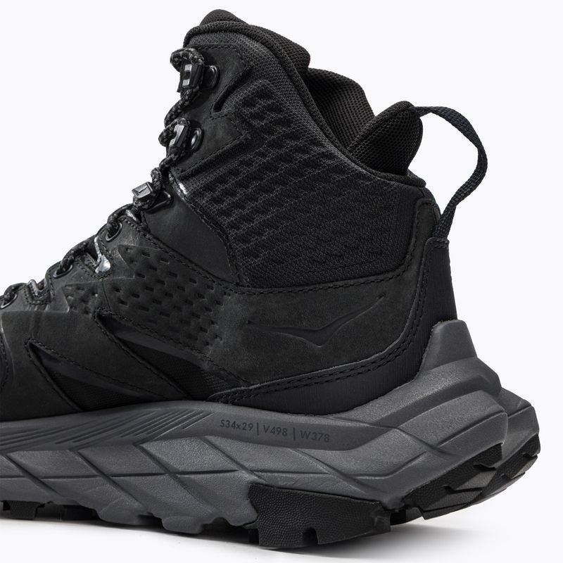 Stivali da trekking da donna HOKA Anacapa Mid GTX nero/nero 9