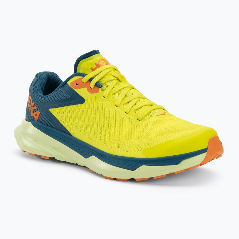 HOKA scarpe da corsa da uomo Zinal evening primrose/blue coral