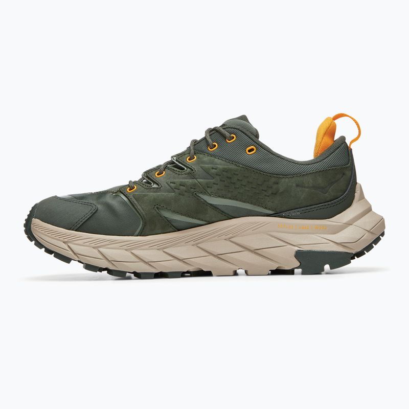 Scarpe da trekking da uomo HOKA Anacapa Low GTX borsone/giallo radiante 14