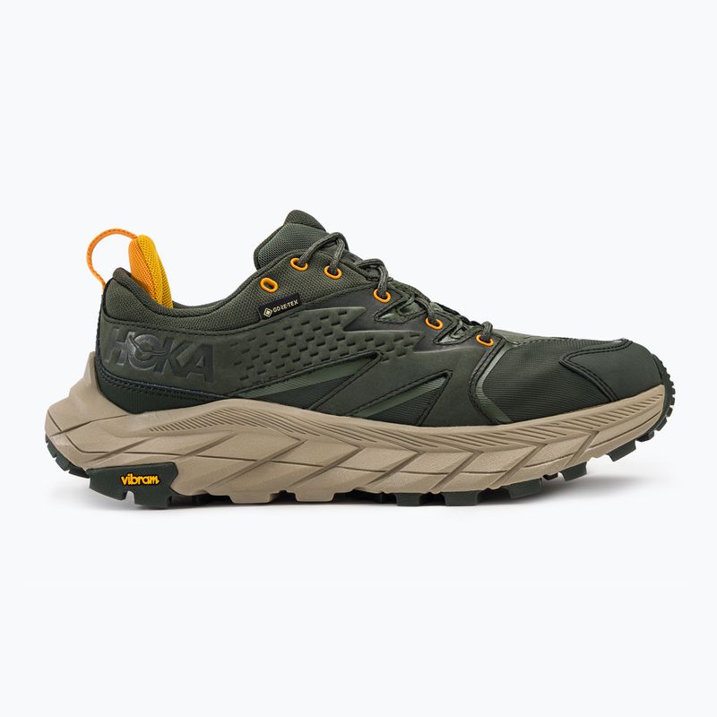 Scarpe da trekking da uomo HOKA Anacapa Low GTX borsone/giallo radiante 2
