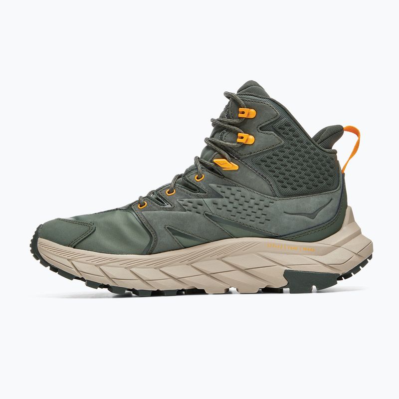 Scarponi da trekking da uomo HOKA Anacapa Mid GTX timo/giallo radiante 16
