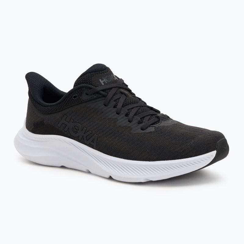 Scarpe da corsa da donna HOKA Solimar nero/bianco