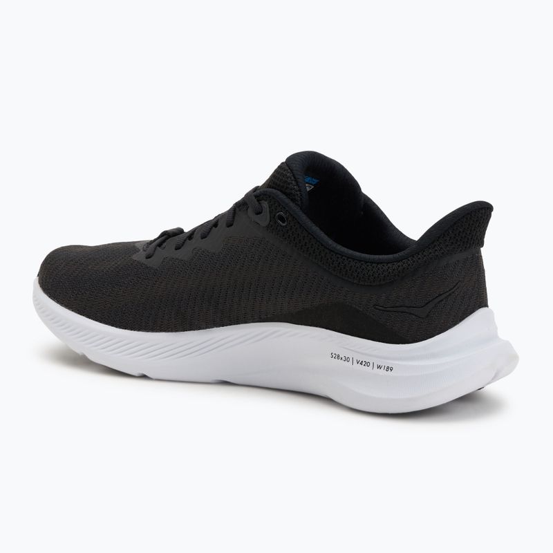 Scarpe da corsa da donna HOKA Solimar nero/bianco 3