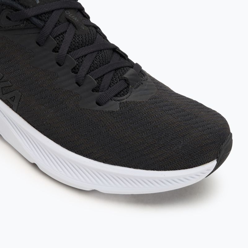 Scarpe da corsa da donna HOKA Solimar nero/bianco 7