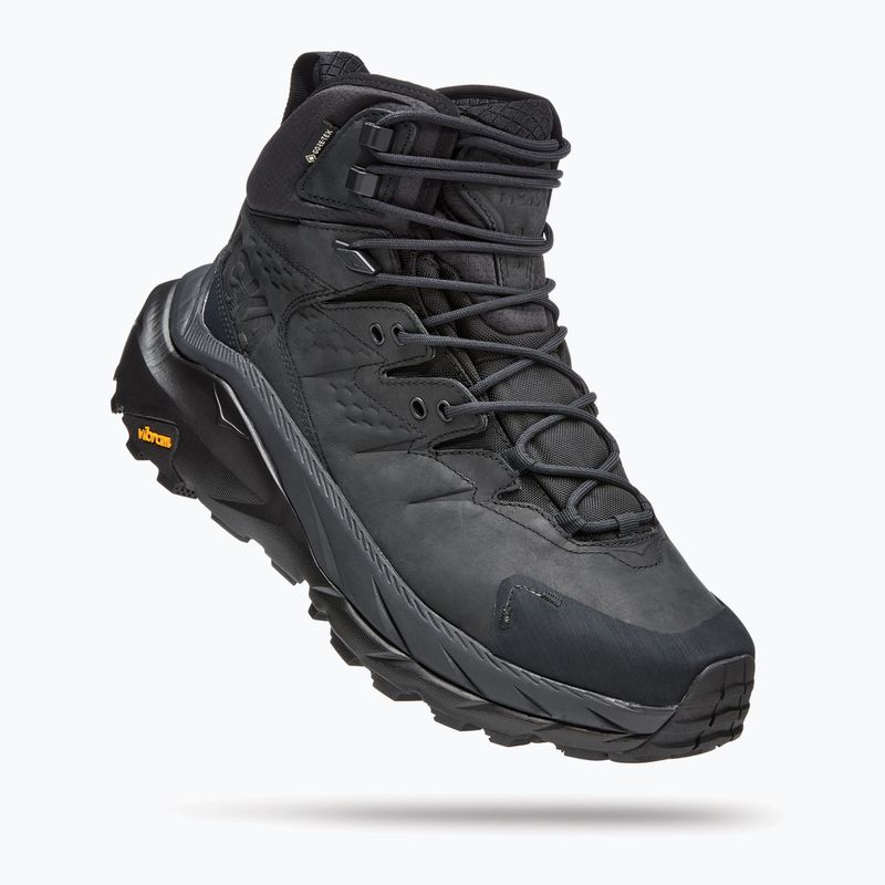 Scarpe da trekking da uomo HOKA Kaha 2 GTX nero/nero 10