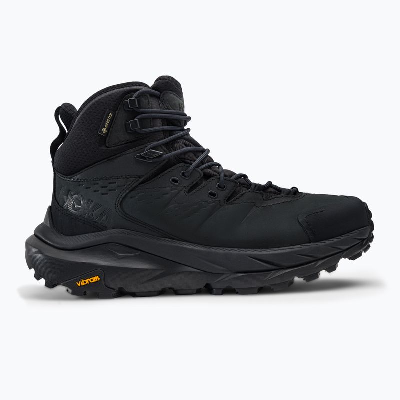 Scarpe da trekking da uomo HOKA Kaha 2 GTX nero/nero 2