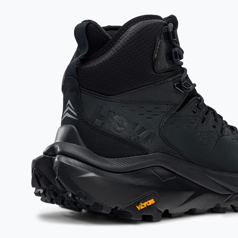 Scarpe da trekking da uomo HOKA Kaha 2 GTX nero/nero 8