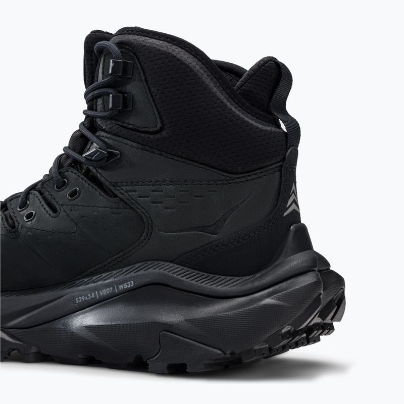 Scarpe da trekking da uomo HOKA Kaha 2 GTX nero/nero 9